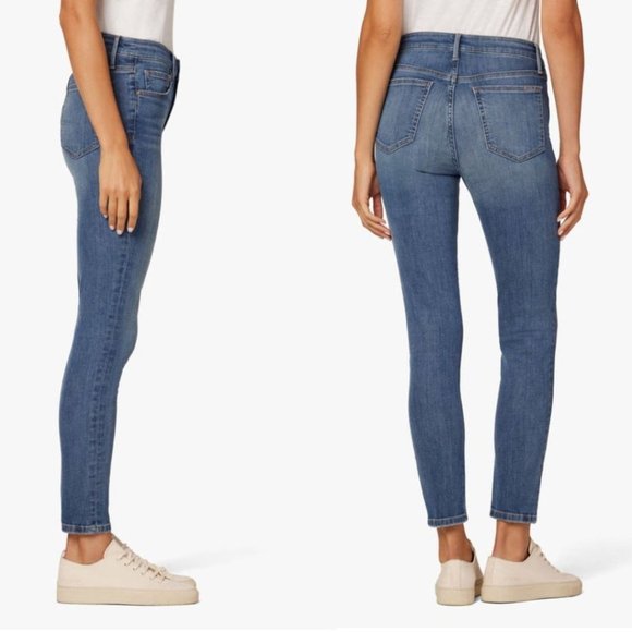 New Joe's Jeans High Rise Curvy Skinny Ankle in Blue Prue size 26 - Picture 2 of 10